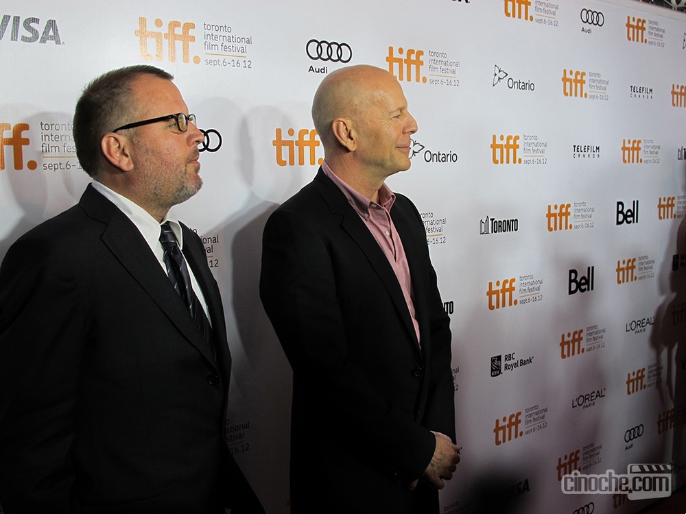 TIFF 2012 - Sur le tapis rouge de Looper