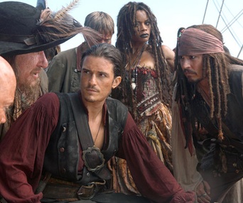 Scène du film Pirates des Caraïbes : Jusqu'au bout du monde