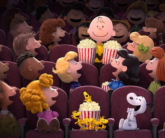 Une scène du film The Peanuts Movie