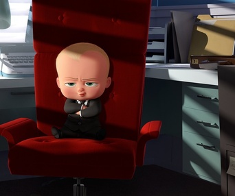 Une scène du film The Boss Baby