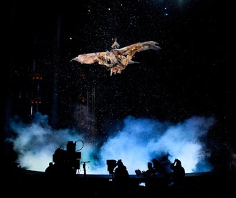Une scène du film Cirque du Soleil: Worlds Away