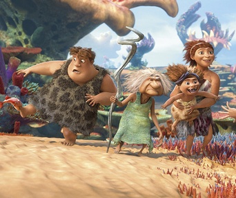 Une scène du film The Croods