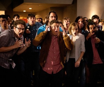 Une scène du film This Is the End