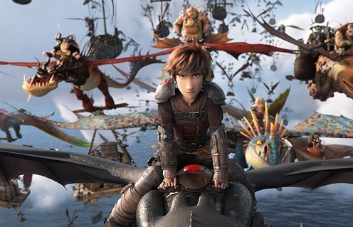 Une scène du film How to Train Your Dragon: The Hidden World