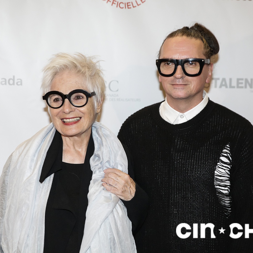 Sur le tapis rouge du film Hochelaga, Terre des âmes