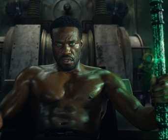 Une scène du film Aquaman and the Lost Kingdom