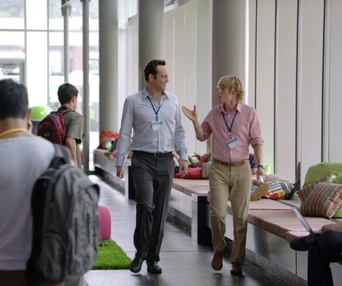Une scène du film The Internship