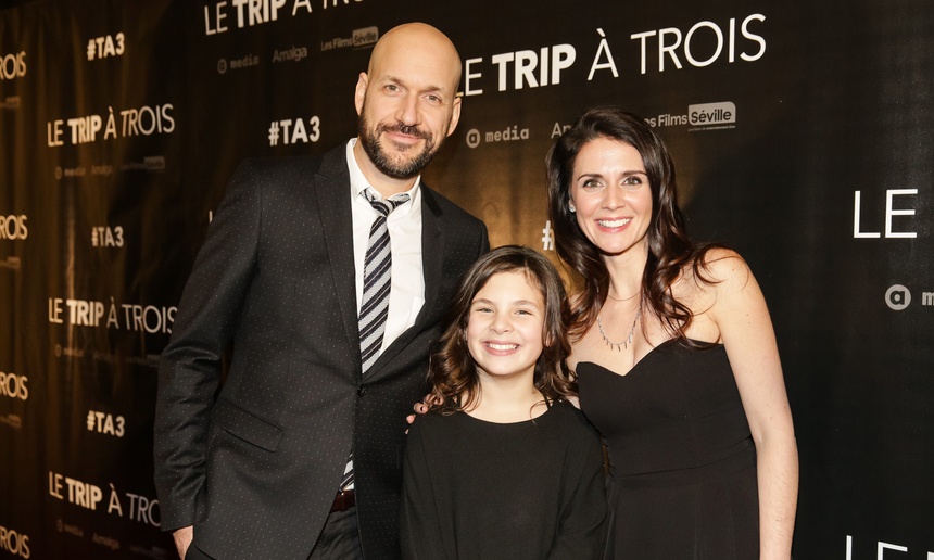 Première montréalaise de la comédie québécoise Le trip à trois