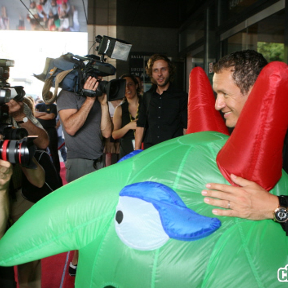 Dany Boon sur le tapis rouge de bienvenue chez les Ch'tis