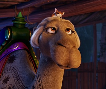 Une scène du film The Star