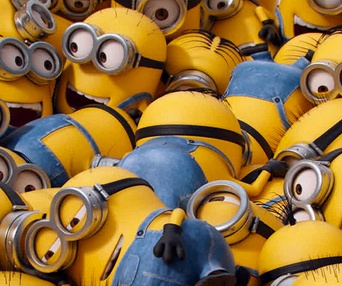 Une scène du film Minions