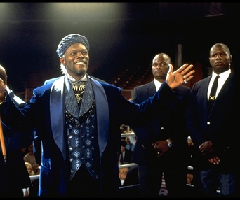 Une scène du film The Great White Hype