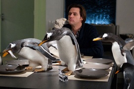 Une scène du film Mr. Popper's Penguins Une scène du film Mr. Popper's Penguins