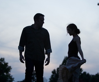 Une scène du film To the Wonder