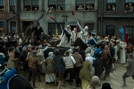 Une scène du film Peterloo