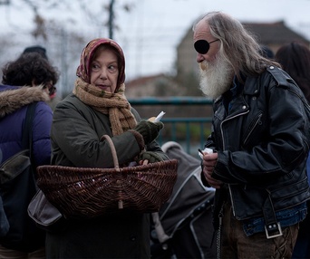 Une scène du film Paulette
