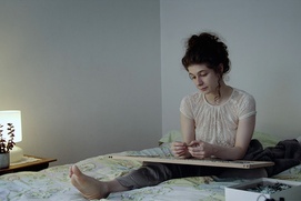 Une scène du film Solange et les vivants