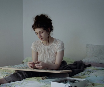 Une scène du film Solange et les vivants