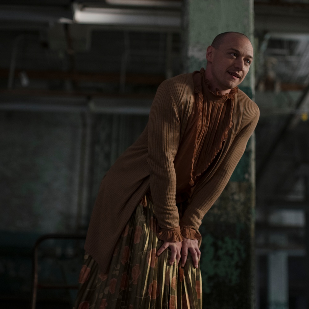 Une scène du film Glass