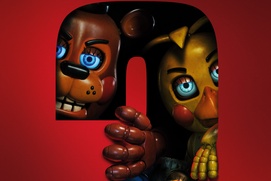 Affiche en français du film Cinq nuits chez Freddy 2