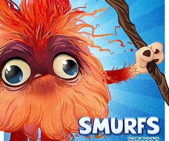 Affiche de personnage du film Smurfs