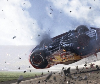 Une scène du film Cars 3