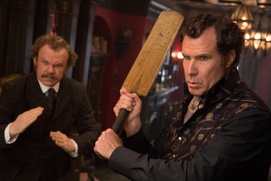 Une scène du film Holmes and Watson