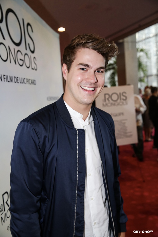 Sur le tapis rouge du film Les rois mongols
