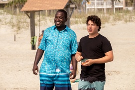 Une scène du film Baywatch