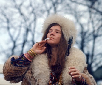 Une scène du film Janis: Little Girl Blue