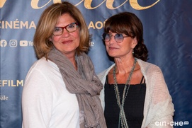 Sur le tapis rouge du film Arlette