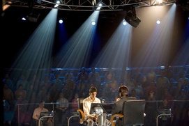 Scène du film Slumdog Millionaire Scène du film Slumdog Millionaire