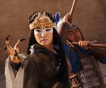 Une scène du film Mulan