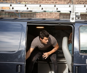Une scène du film Tracers