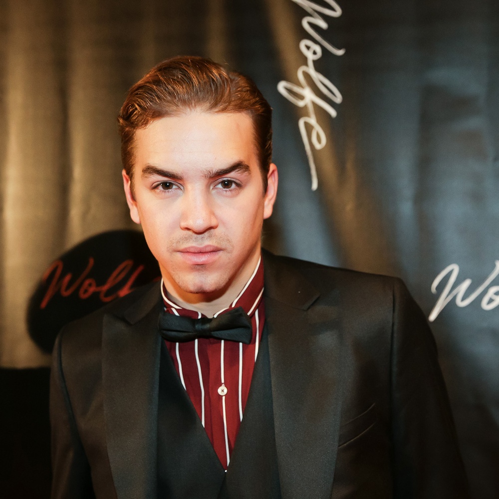 Sur le tapis rouge du film Wolfe