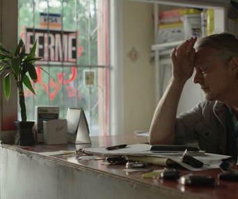 Une scène du film Origami