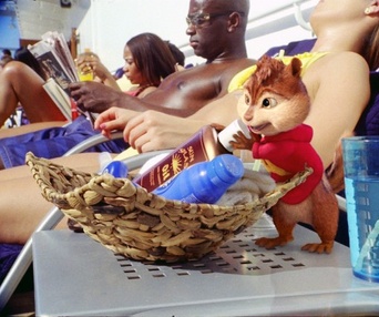 Une scène du film Alvin And The Chipmunks: Chipwrecked