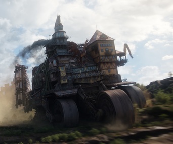 Une scène du film Mortal Engines