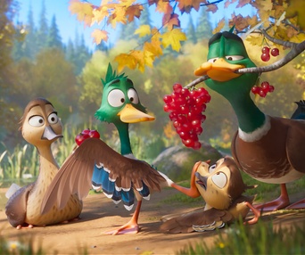 Une scène du film Migration