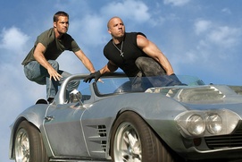 Une scène du film Fast Five Une scène du film Fast Five