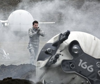 Une scène du film em>Oblivion
