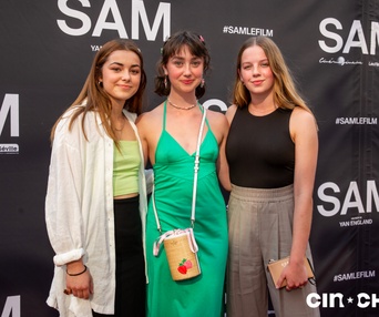Sur le tapis rouge du film Sam