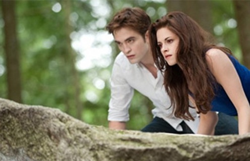 Kristen Stewart et Robert Pattinson dans The Twilight Saga: Breaking Dawn - Part 2