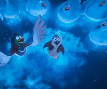 Une scène du film Migration