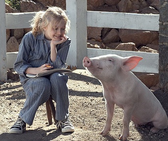 Scène du film Le petit monde de Charlotte