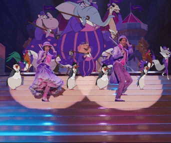Une scène du film Mary Poppins Returns