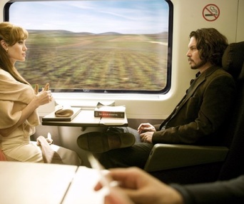 Une scène du film The Tourist