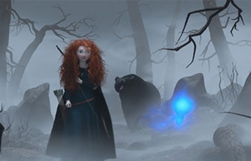 Une scène du film Rebelle
