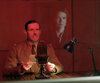 Une scène du film  De Gaulle