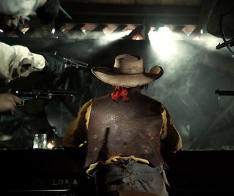 Scène du film Lucky Luke